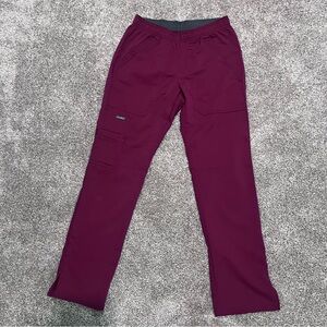 Sanibel Scrubs Maroon Pants